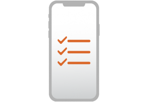 Complete optional data icon